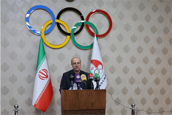 دکتر هاشمی در پایان نشست هیات اجرایی عنوان داشت:مهدی الفتی و ندا شهسورای پرچمدران ایران در المپیک 2024