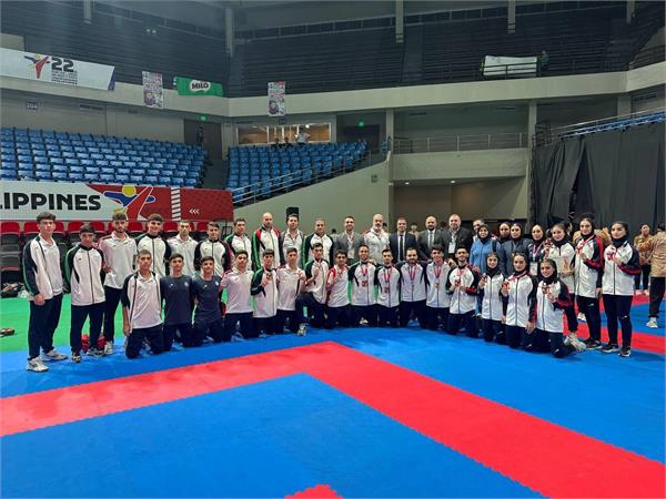 Iranian Cadets & Junior Karate Athletes Bag Asian Runner-Up Title