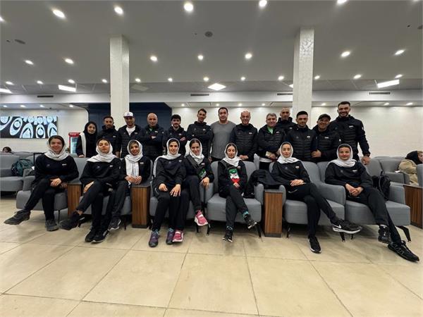 The Iranian Delegation Departs for 9th Asian Winter Games in Harbin