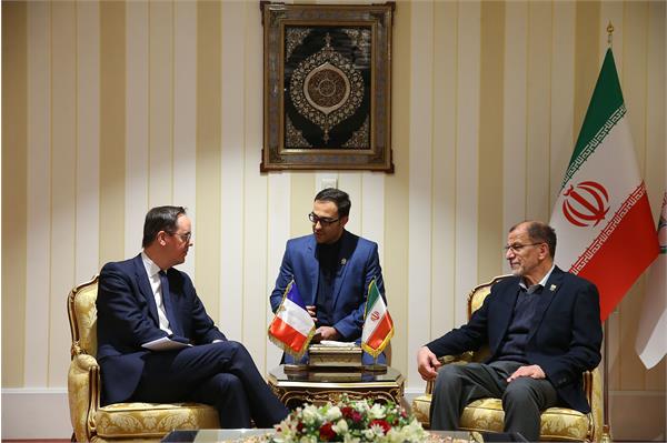 Meeting with the French ambassador in Iran - Photo: Javid Nikpour