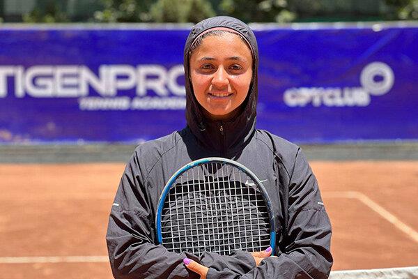 Iranian Junior Female Tennis Player Bags Valuable Medals