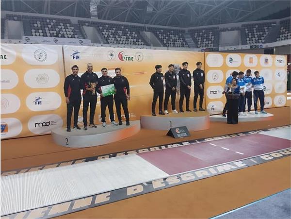 Iran Bags Runner-up Title in Algerian Fencing World Cup