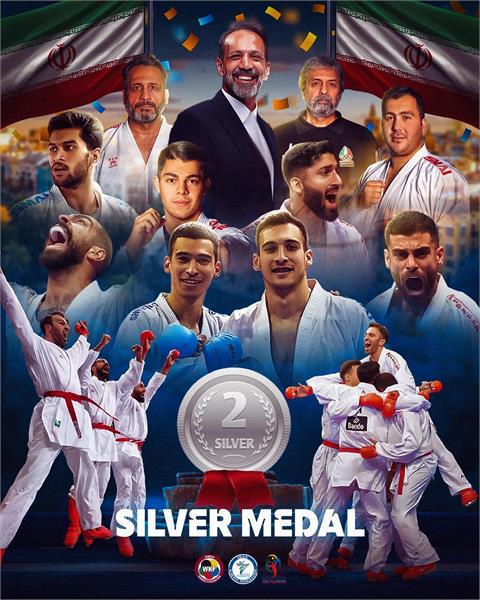 Iran Bags World Karate Runner-up Title