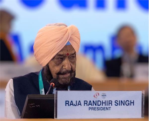 Raja Randhir Singh Takes Over the OCA as Newly Elected President