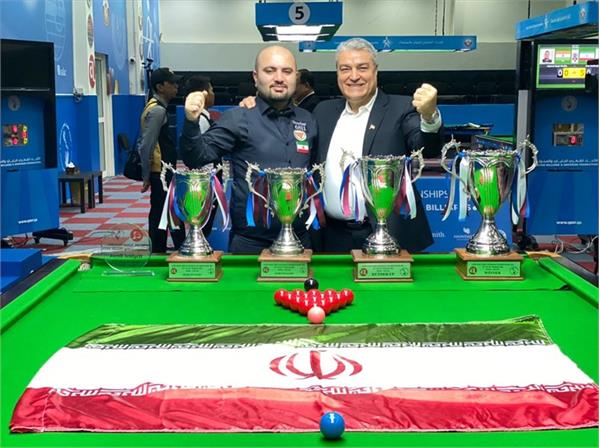 Iranian Snooker Star Conquers Asian Championship