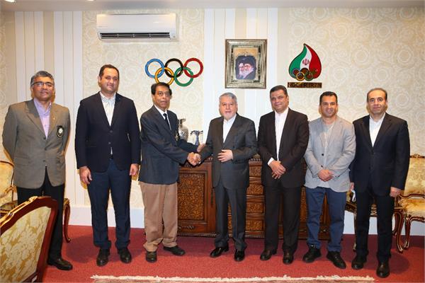 Asian Sepak Takraw President Meets NOC President