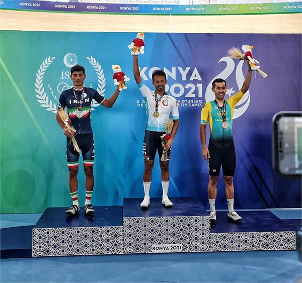 First Islamic Solidarity Games Medal Bagged by Iranian Cyclist