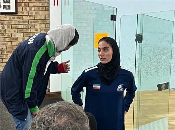 Historic Gold Bagged by Iranian Female Athlete in Squash