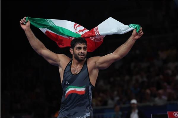 Iranian Delegation Crowned by the First Gold in Greco-Roman